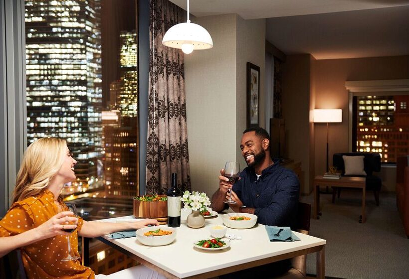 هتل Homewood Suites By Hilton Chicago West Loop Fulton Mkt Area