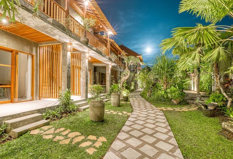 בית מלון כפרי Villa Mirah Ubud