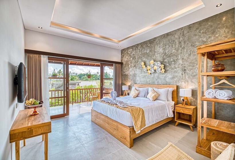 בית מלון כפרי Villa Mirah Ubud