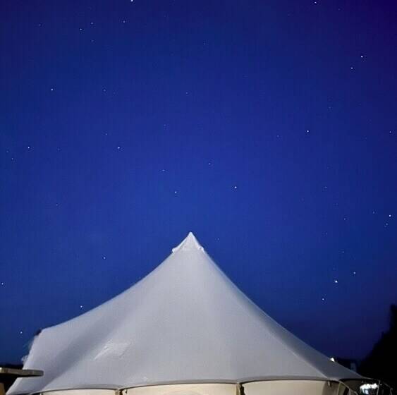 Boutique Luxury Bell Tent Near Torpoint
