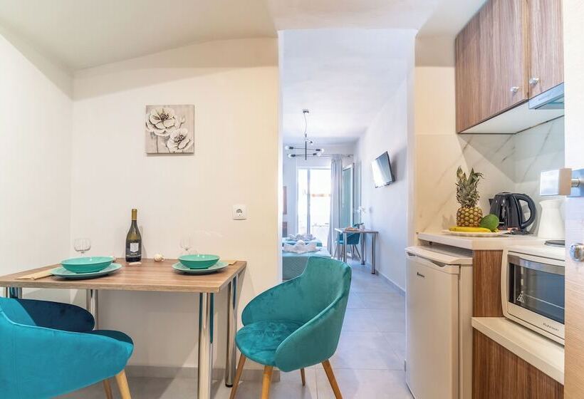 בית מלון כפרי Asterion Luxury Studios Airport