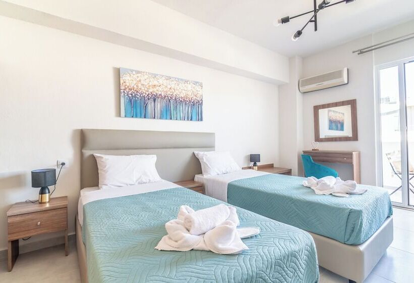 בית מלון כפרי Asterion Luxury Studios Airport