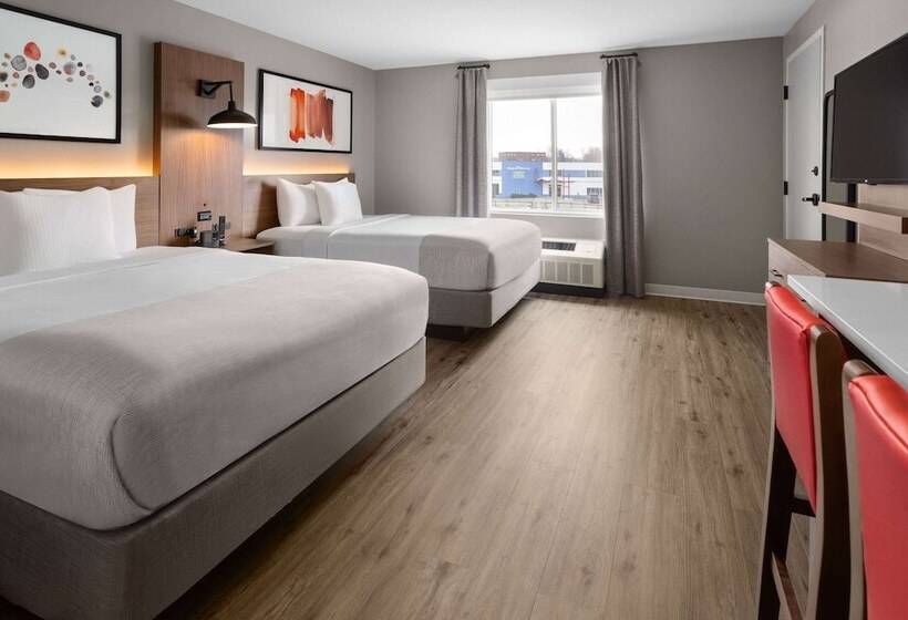 Отель Hawthorn Extended Stay By Wyndham Williston Burlington