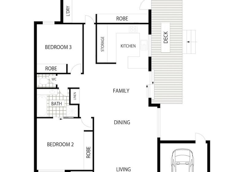 פנסיון Modern 3br In Macquarie