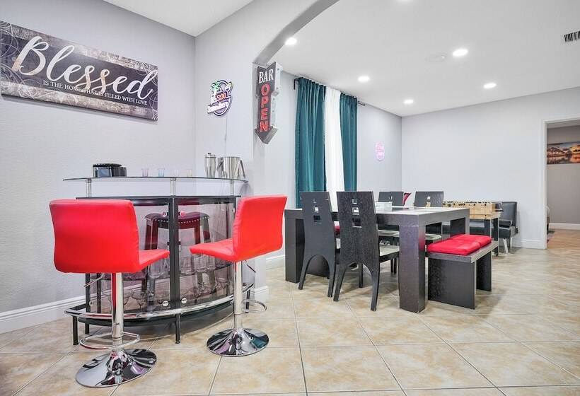 إقامة Happy Escape, 15 Min To Beach, Massage Shower Jets, Bar, And Bbq