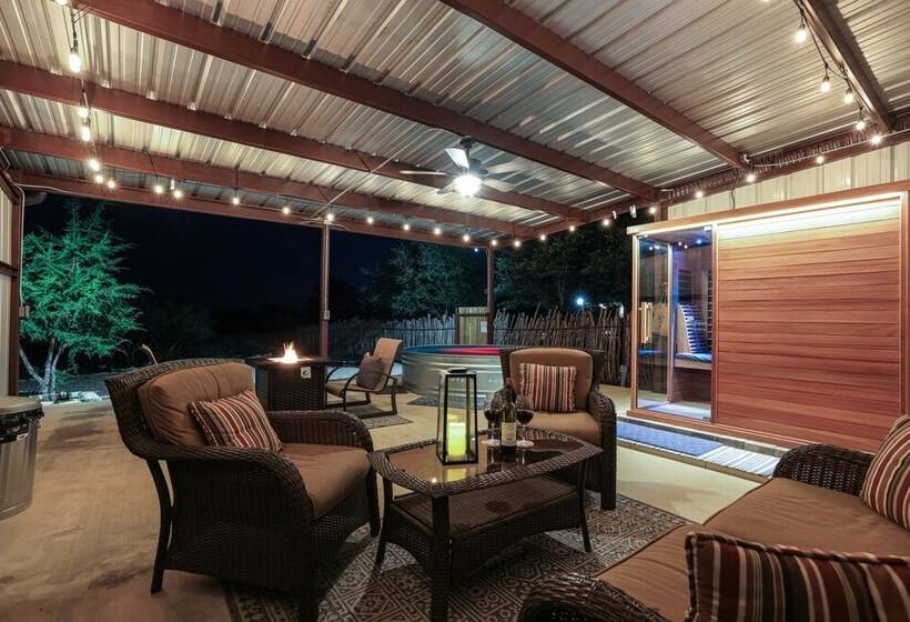 Heilung Haus With Sauna & Cowboy Pool   20 Min To Fred