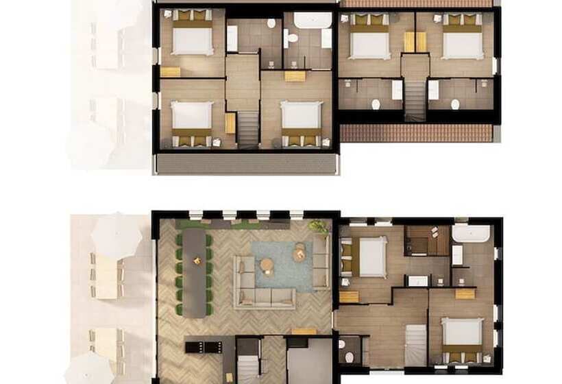 ホテル Dormio Resort Nieuwvliet Bad