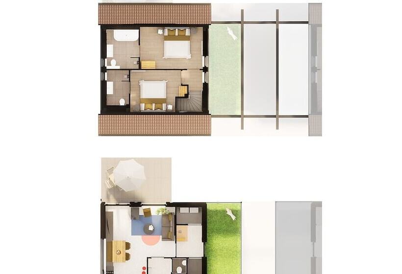 ホテル Dormio Resort Nieuwvliet Bad