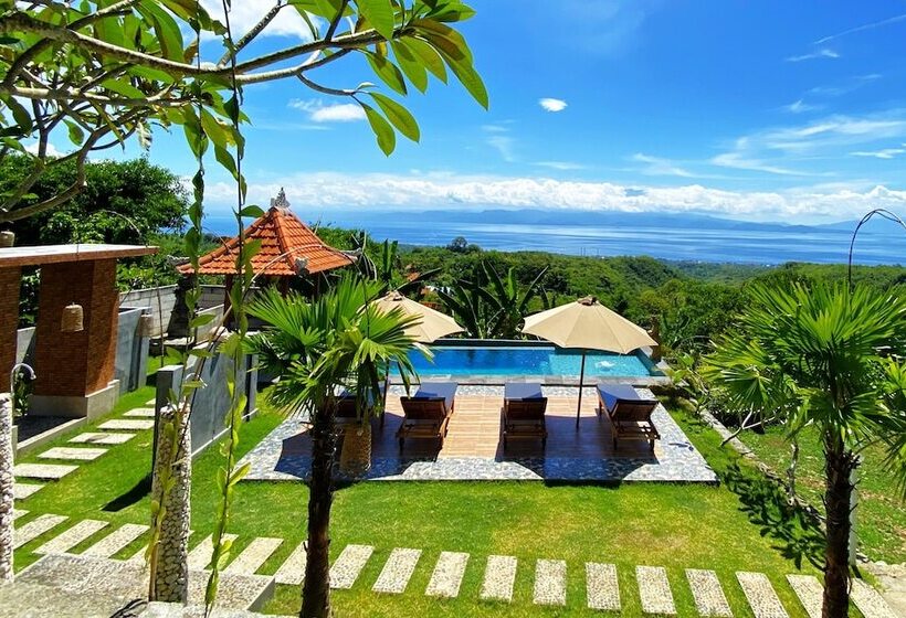 בית מלון כפרי Mere Sea View Resort & Spa Nusa Penida