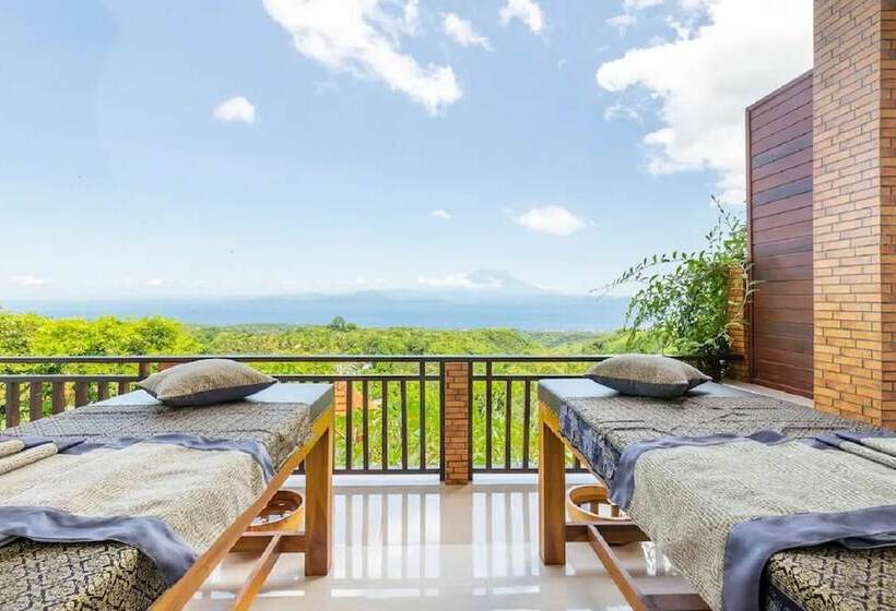 בית מלון כפרי Mere Sea View Resort & Spa Nusa Penida