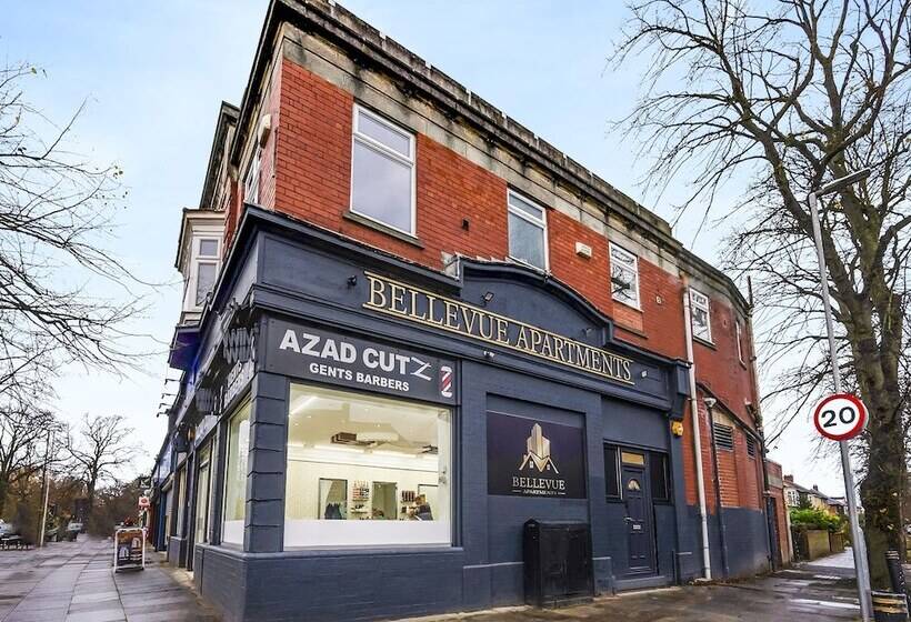 בית מלון כפרי Oyo Bellevue Apartments Middlesborough