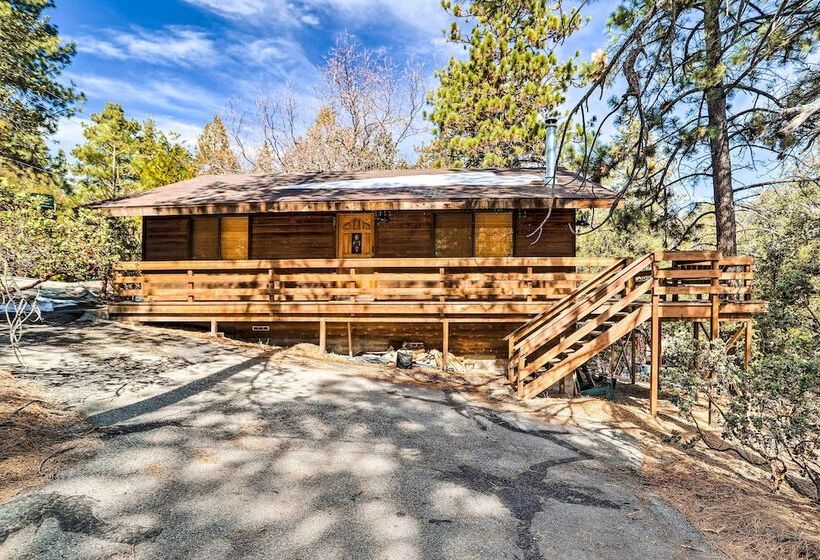 Idyllwild Cabin W/ Deck & Tahquitz Peak Views