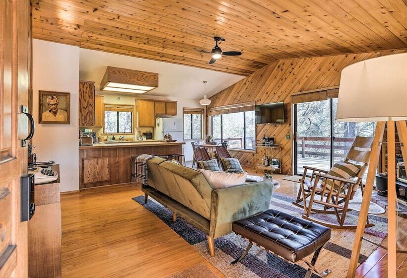 Idyllwild Cabin W/ Deck & Tahquitz Peak Views