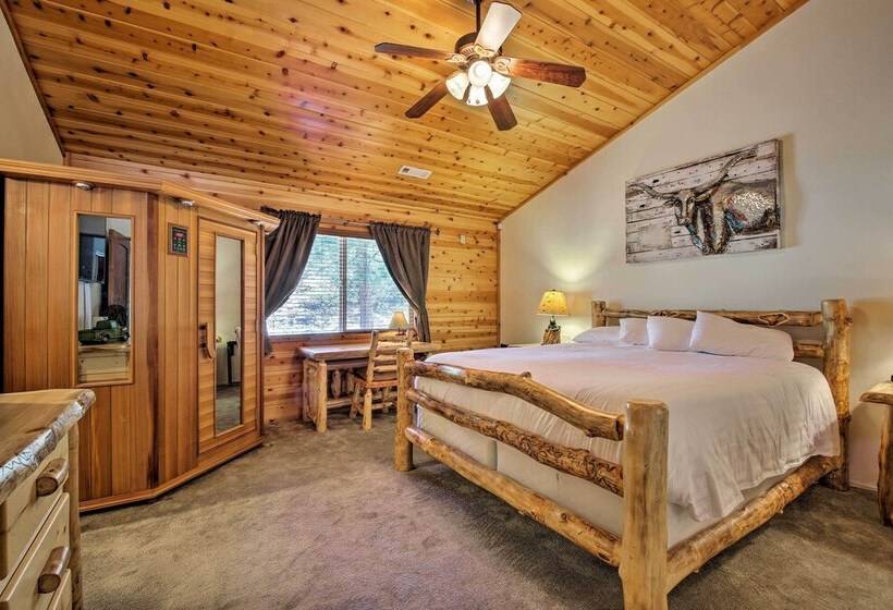 Hot Tub, Game Room & 2 Decks: Luxe Big Bear Home