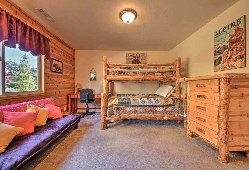 Hot Tub, Game Room & 2 Decks: Luxe Big Bear Home