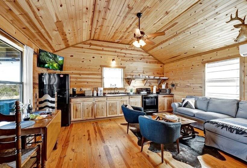 Rockyridge Cabin Hill Country Views 20 Min To Fred