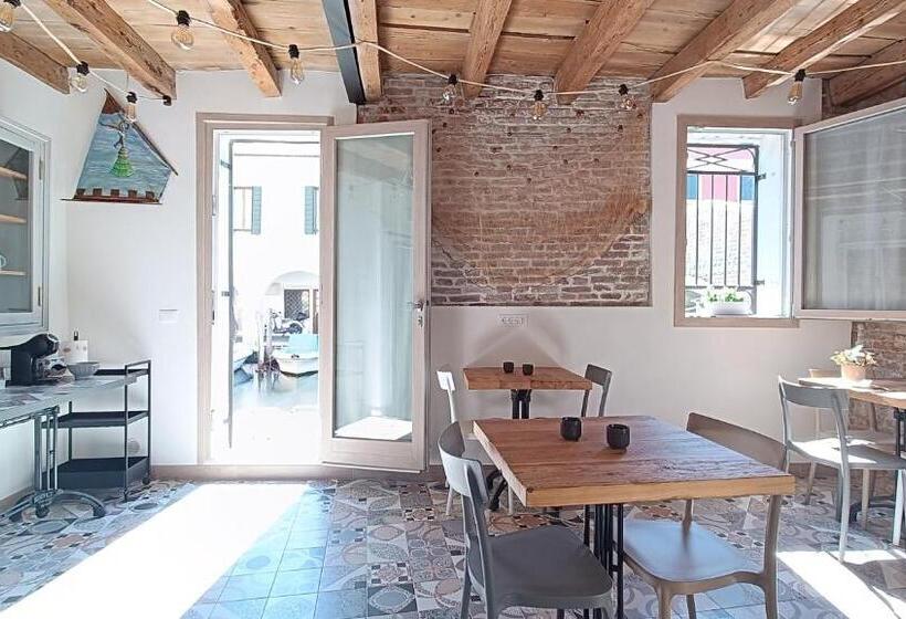 펜션 Casa Cuccagna Chioggia   Vista Canal Vena
