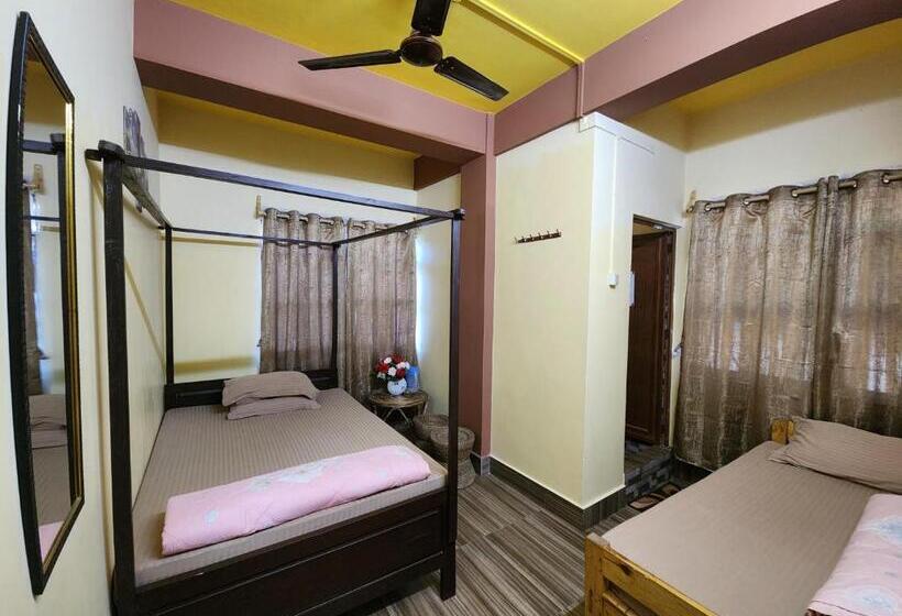 בית מלון כפרי Reba Food And Lodging Dawki