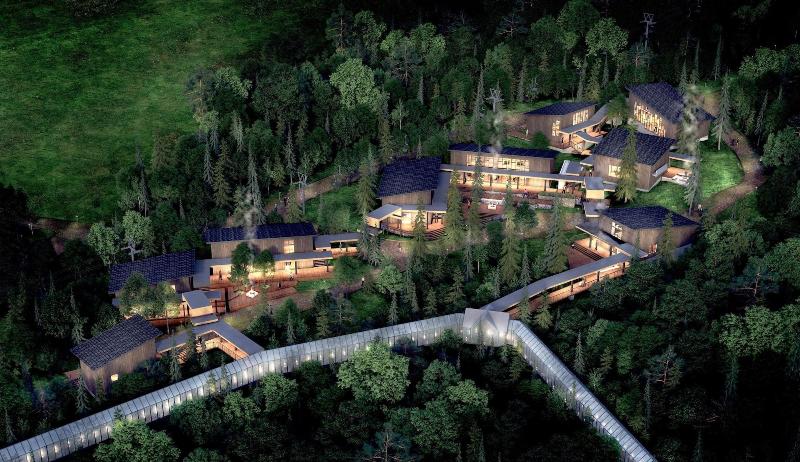 בית מלון כפרי Hoshino Resorts Tomamu The Tower