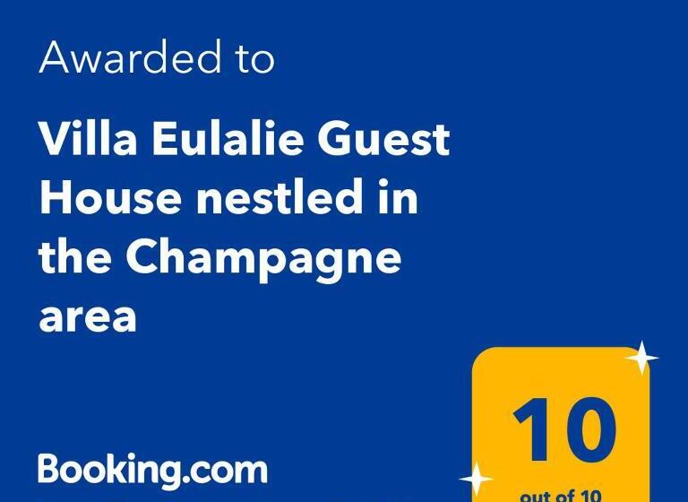 Villa Eulalie B&b Guest House Nestled In The Champagne Area