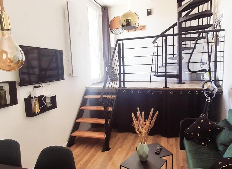 بنسيون Gîtes ô Café Appartement 2 Pièces