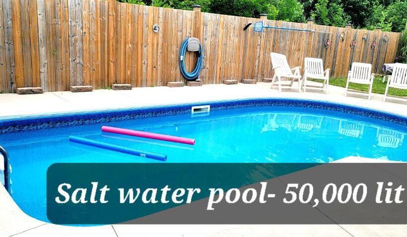 Bed and Breakfast Niagara Falls Villa With Private Pool, Hottub, Water View And Breakfast