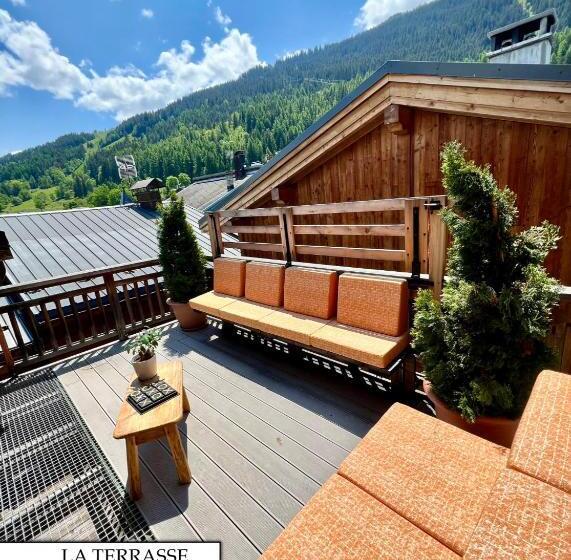 住宿加早餐 Chalet K120 Village Du Praz Courchevel