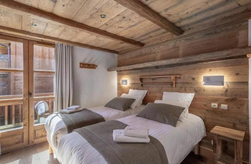 住宿加早餐 Chalet K120 Village Du Praz Courchevel