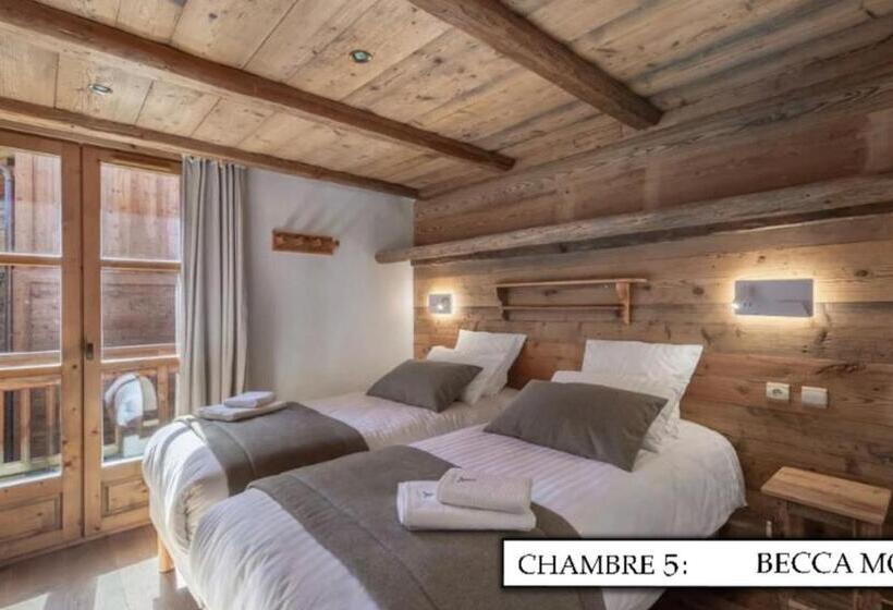 住宿加早餐 Chalet K120 Village Du Praz Courchevel