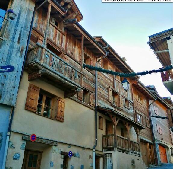 住宿加早餐 Chalet K120 Village Du Praz Courchevel