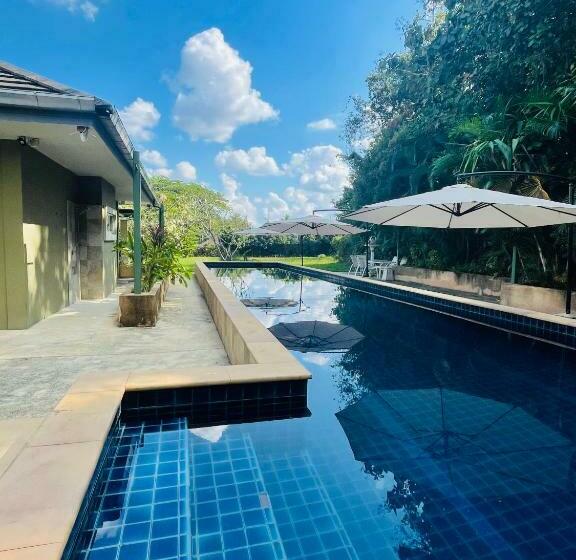 بنسيون Chiang Rai Pool Garden Apartment