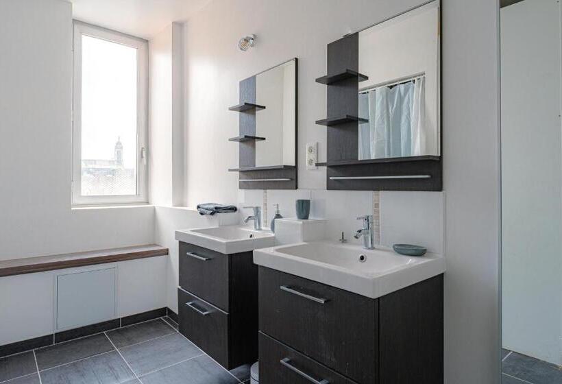پانسیون Coeur De Ville #h3   Wifi Et Netflix   Lave Linge   Logement Partagé   Chambre Privée