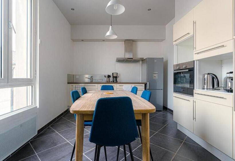 پانسیون Coeur De Ville #h3   Wifi Et Netflix   Lave Linge   Logement Partagé   Chambre Privée
