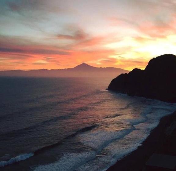 House With Sea And Mountain View In Hermigua
