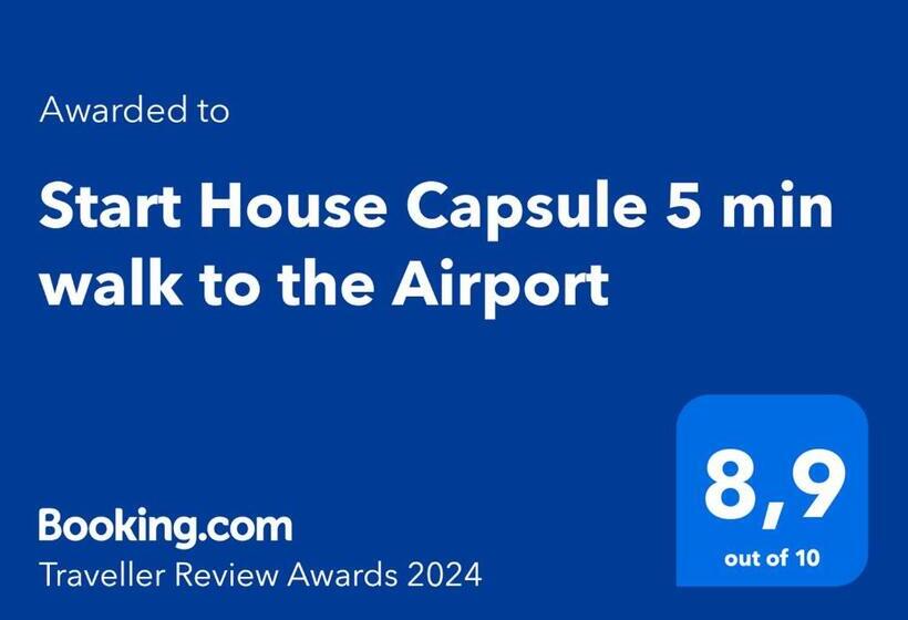 هتل کپسول Start House Capsule 5 Min Walk To The Airport