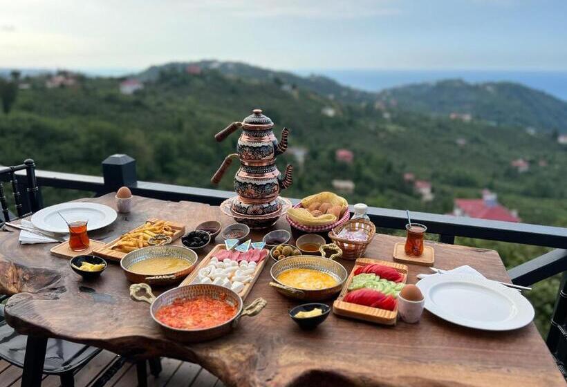 مبيت وإفطار Defne Bungalow Yomra
