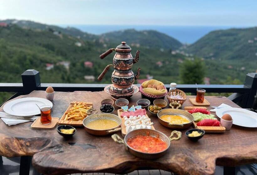 مبيت وإفطار Defne Bungalow Yomra