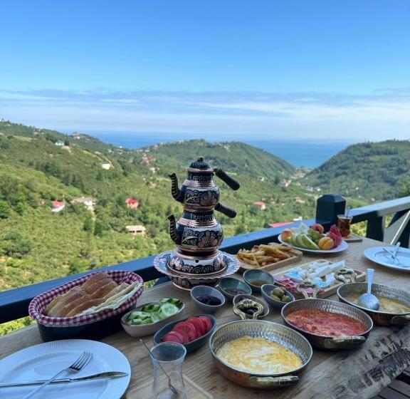 مبيت وإفطار Defne Bungalow Yomra