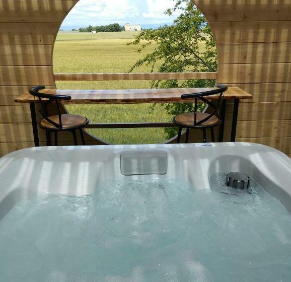 צימר Le Spa Panoramique Du Plateau
