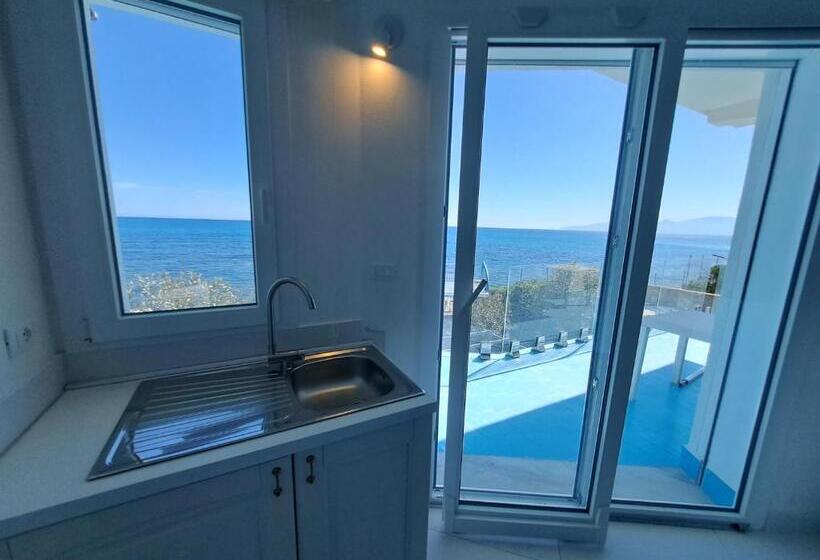 צימר Blue Life, Sea Luxury Rooms On The Beach Between Palermo And Cefalu