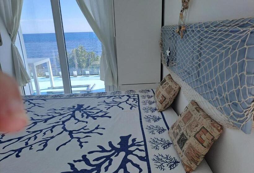 צימר Blue Life, Sea Luxury Rooms On The Beach Between Palermo And Cefalu