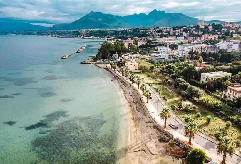 צימר Blue Life, Sea Luxury Rooms On The Beach Between Palermo And Cefalu