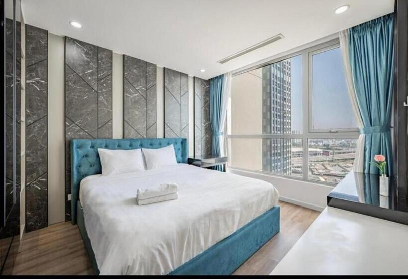 تختخواب و صبحانه Landmark Vinhomes Christine Apartment