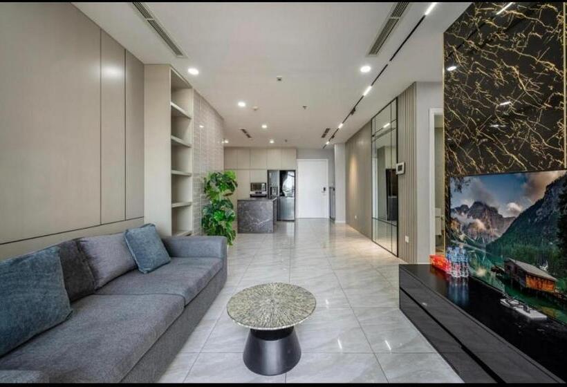 تختخواب و صبحانه Landmark Vinhomes Christine Apartment