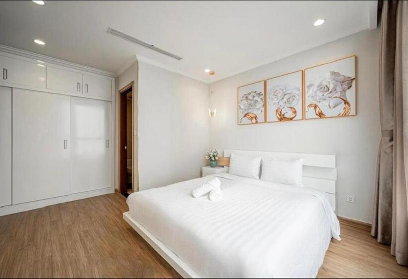 تختخواب و صبحانه Landmark Vinhomes Christine Apartment