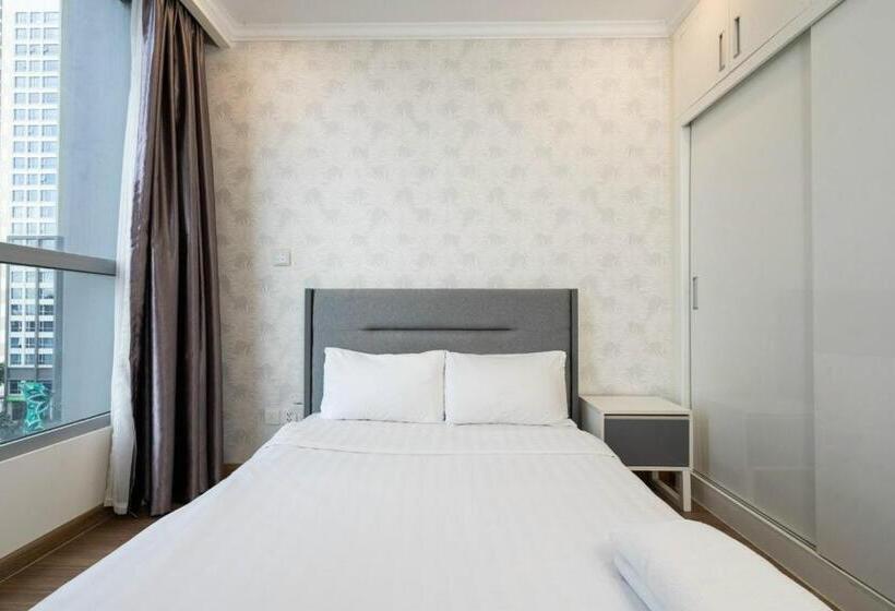 تختخواب و صبحانه Landmark Vinhomes Christine Apartment