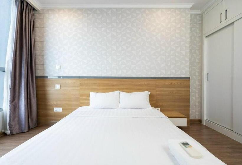 تختخواب و صبحانه Landmark Vinhomes Christine Apartment