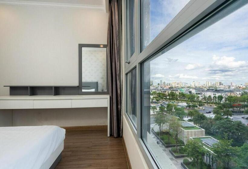 تختخواب و صبحانه Landmark Vinhomes Christine Apartment