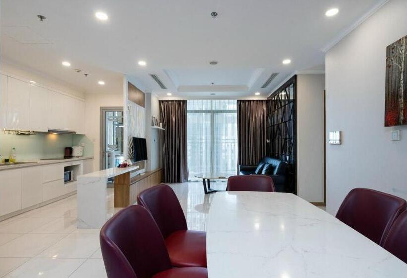 تختخواب و صبحانه Landmark Vinhomes Christine Apartment