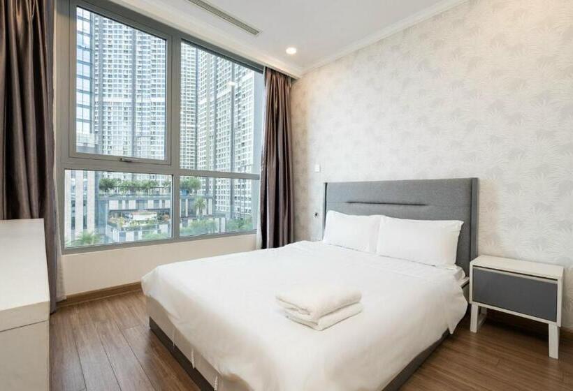 تختخواب و صبحانه Landmark Vinhomes Christine Apartment